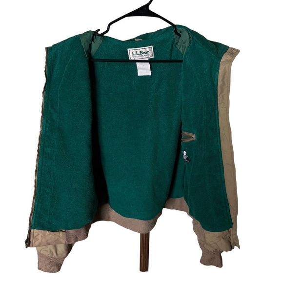 VTG LL Bean Fleece Lined Jacket XL - Picture 5 of 5